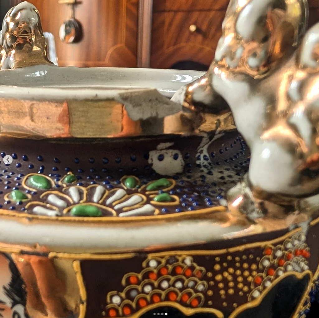 1930's Japanese Satsuma Incense Burners