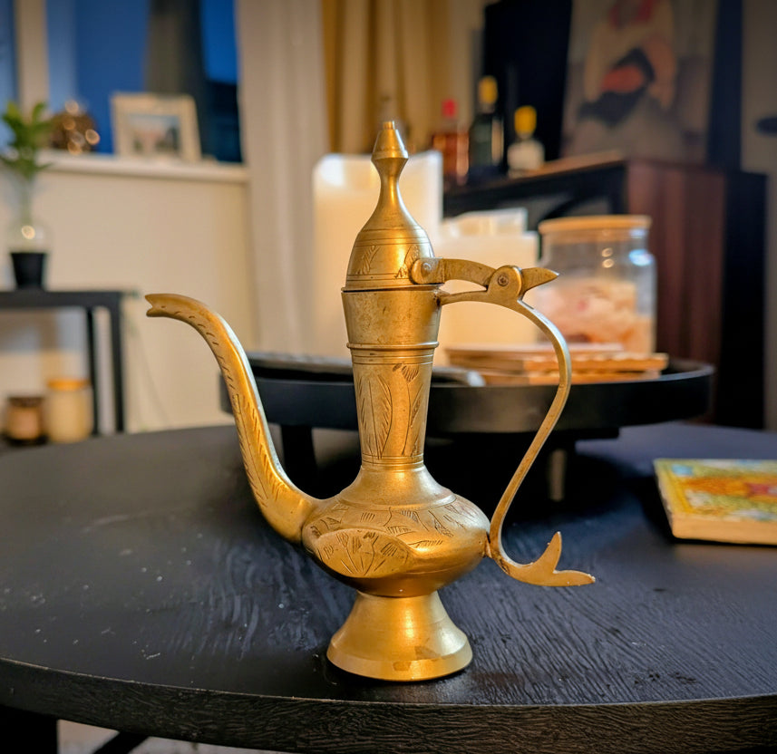Brass Dallah (Genie) Teapot