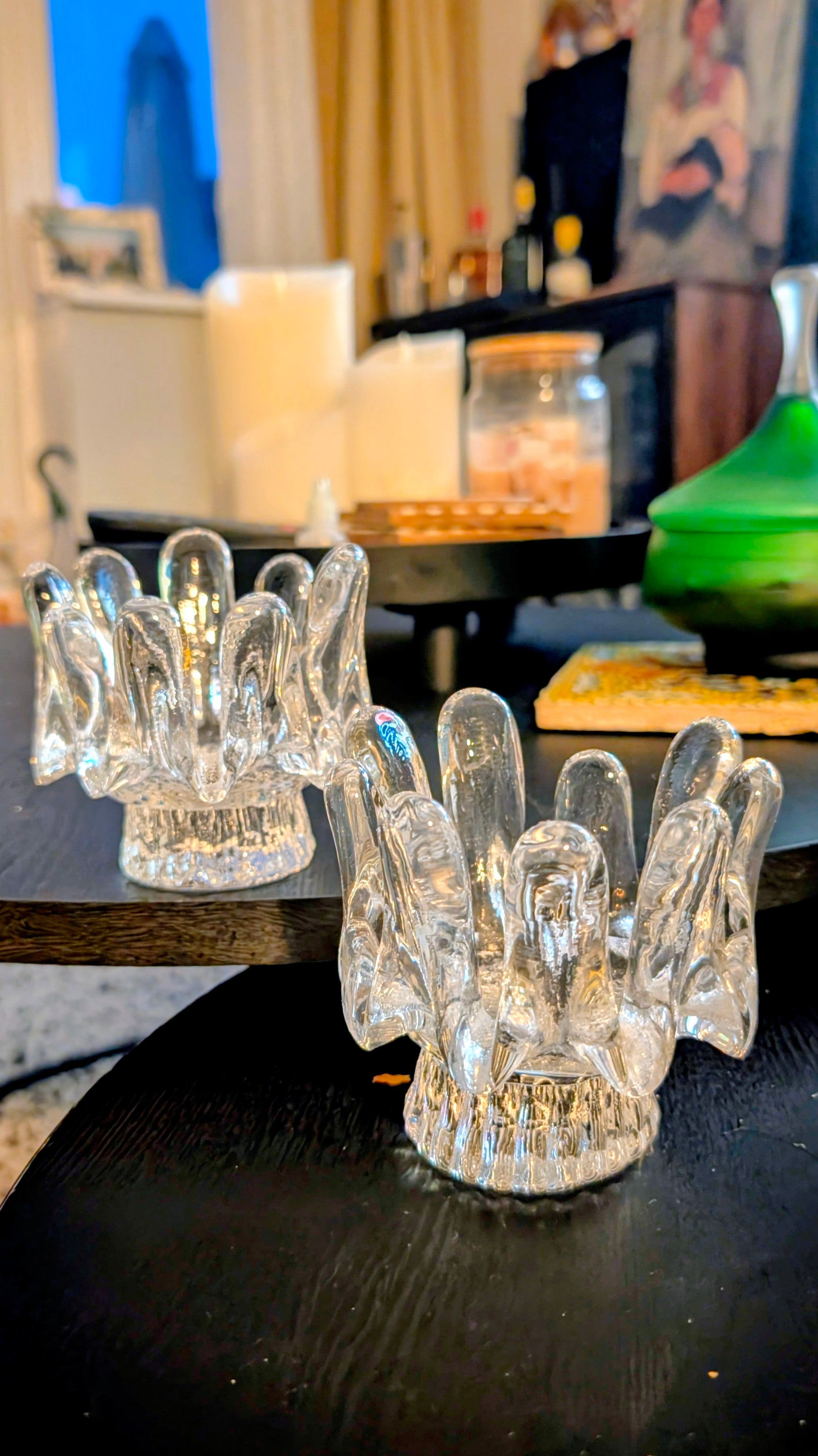 1970's Kosta Boda Göran Wärff Candlestick Holders