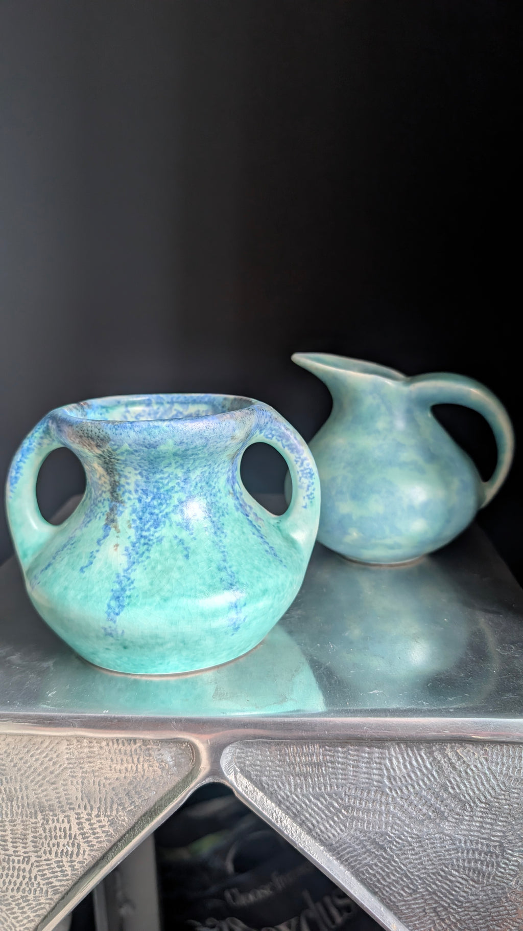 Blue Hour | 1930s | England | Glazed ceramic Vases