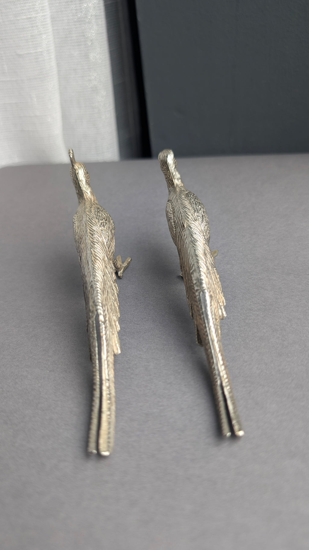 Dinner Party Pheasants
1960s | Madrid, Spain | Silver Plated menu holders