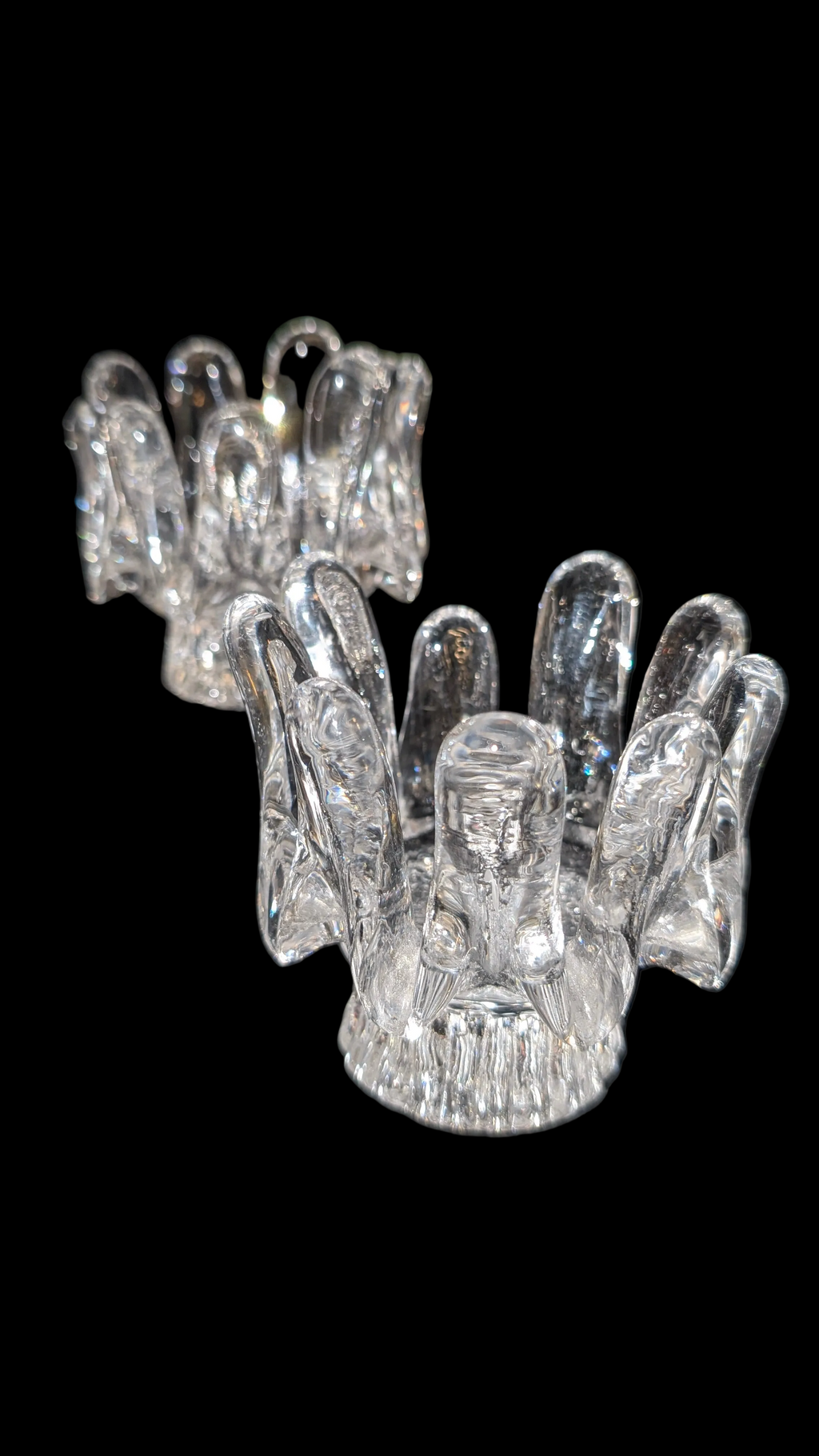 1970's Kosta Boda Göran Wärff Candlestick Holders