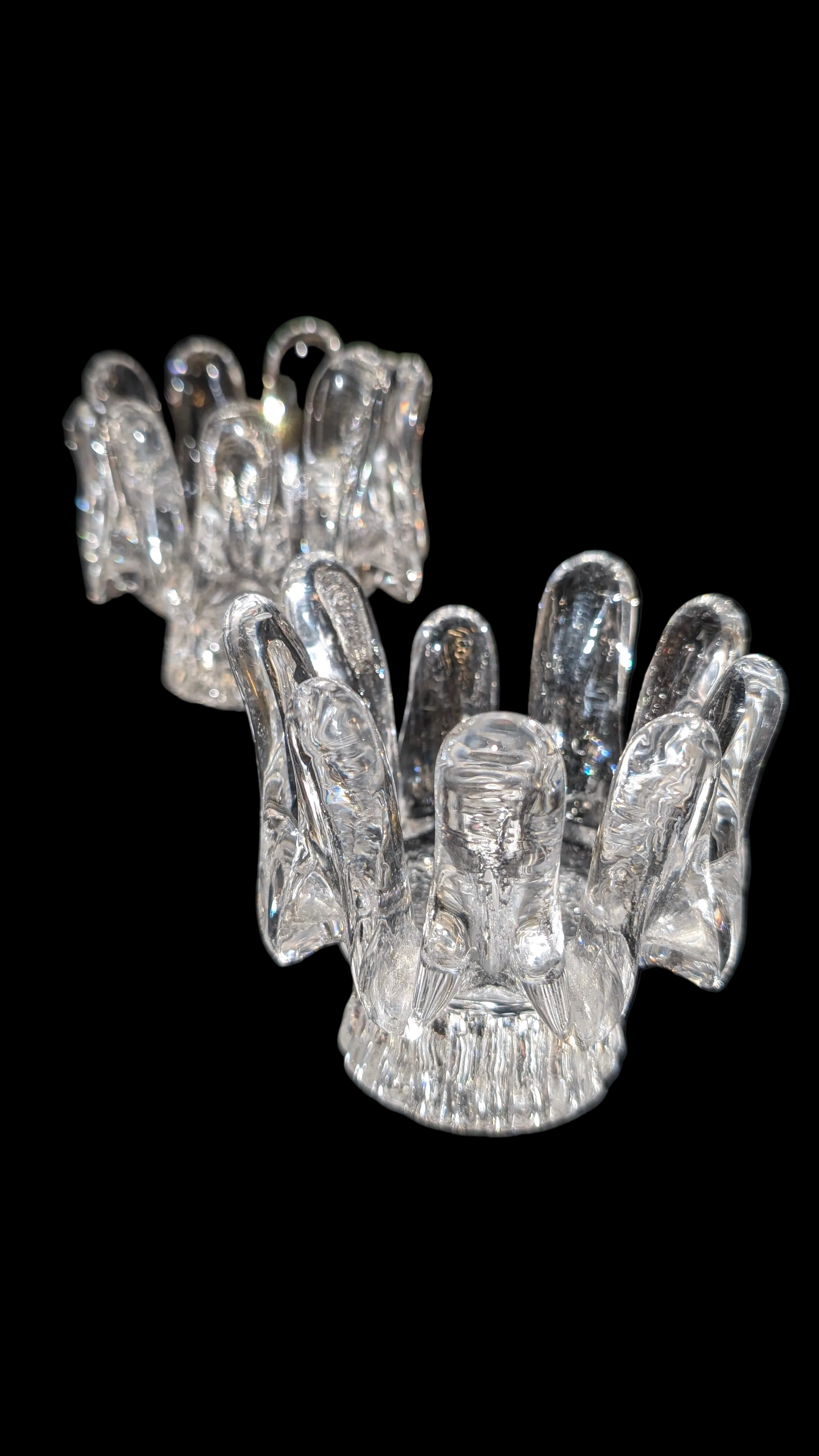 1970's Kosta Boda Göran Wärff Candlestick Holders