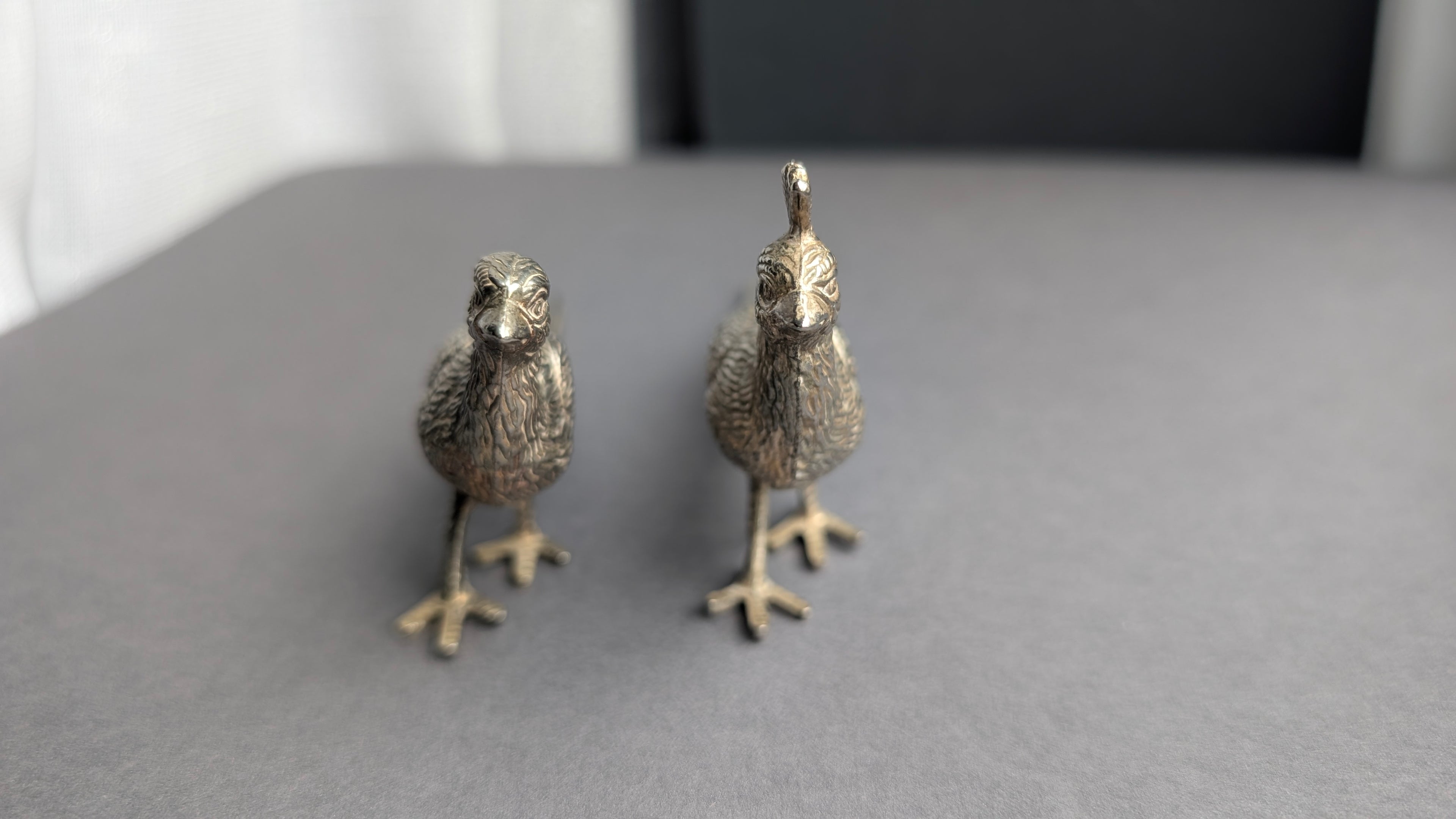 Dinner Party Pheasants
1960s | Madrid, Spain | Silver Plated menu holders