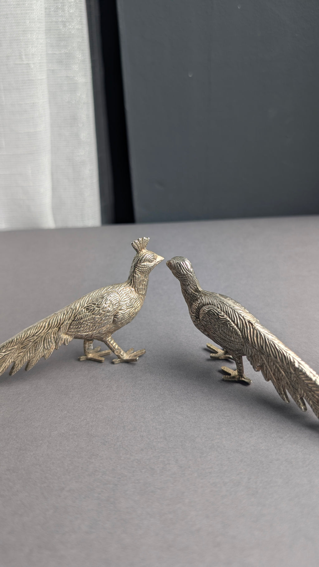 Dinner Party Pheasants
1960s | Madrid, Spain | Silver Plated menu holders